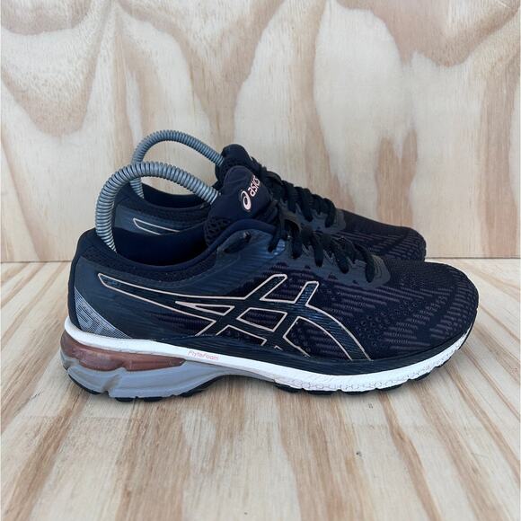 Asics - GT-2000 8 - Running Shoes - Black - Women's - 7 - 1012A591 - Picture 1 of 9